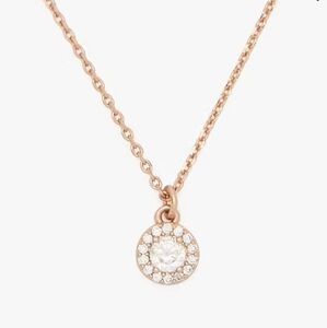 KATE SPADE💥New💥Rose Gold Halo Pendant